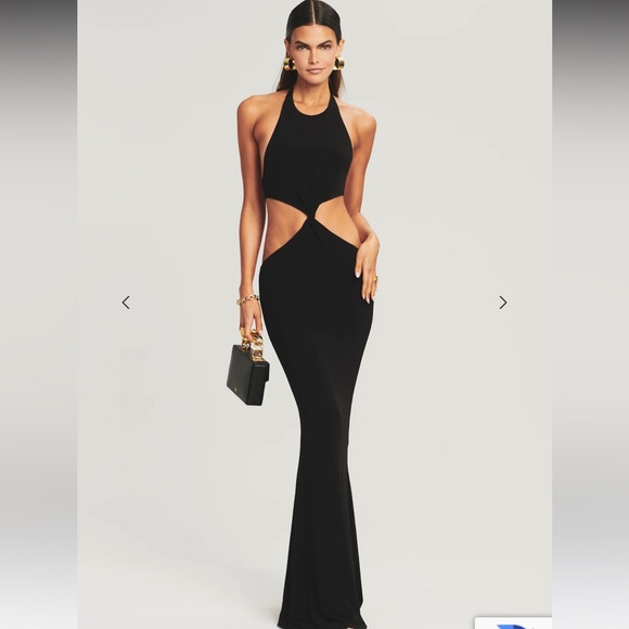 Retrofete Dresses & Skirts - Retrofete Raven Cutout Maxi Dress